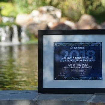 Art of the Yard won Atlantic Perofessional Contractor of the year