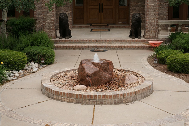 Disappearing Water Feature