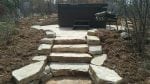 stone stairs Art of the Yard Denver